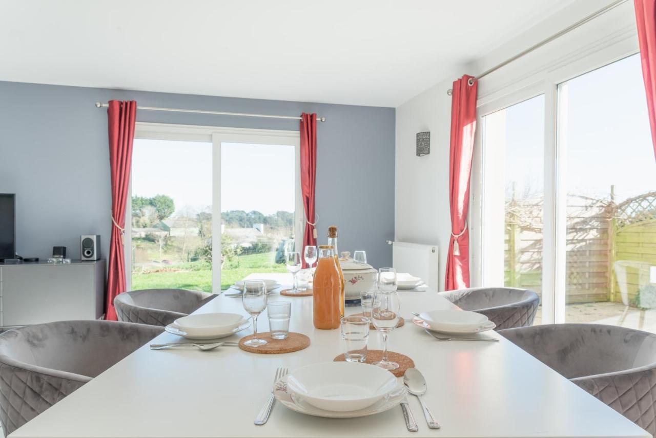 Penn Ar Roz - Grande Maison Familiale Proche Mer Saint-Pabu (Finistere) Exterior foto